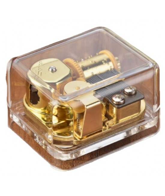 小方形 音樂盒 透明 正方形 音樂盒 MUSIC BOX